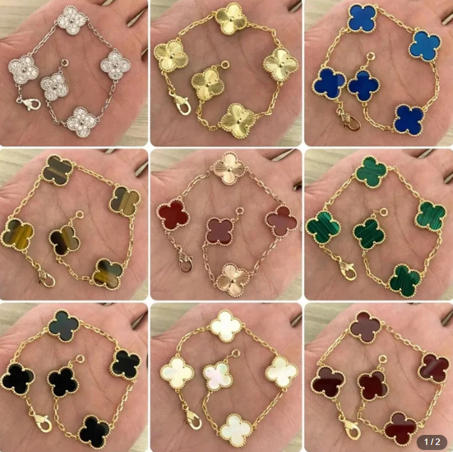 Five flower bracelet